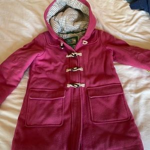 Mini Boden Pea Coat Pink Size 7-8 years/128 cm